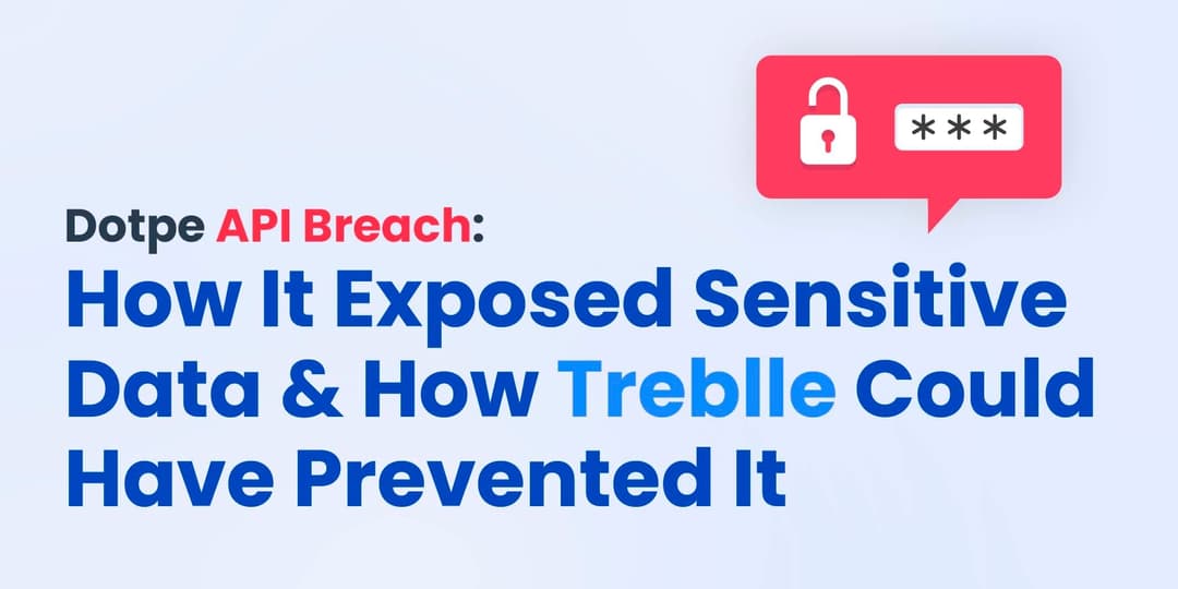 Dotpe API Breach: How It Exposed Sensitive Data & How Treblle Could Have Prevented It cover