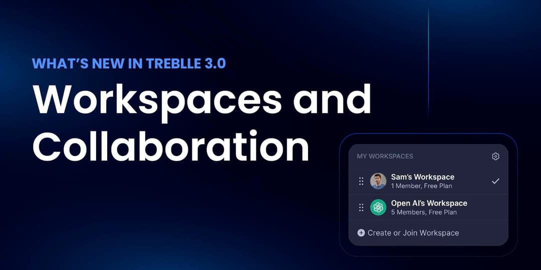 What’s new in Treblle 3.0: Workspaces and Collaboration cover