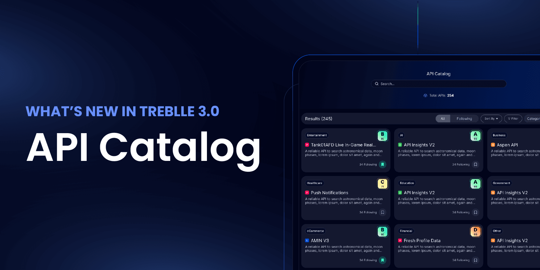 What’s New in Treblle 3.0: API Catalog image