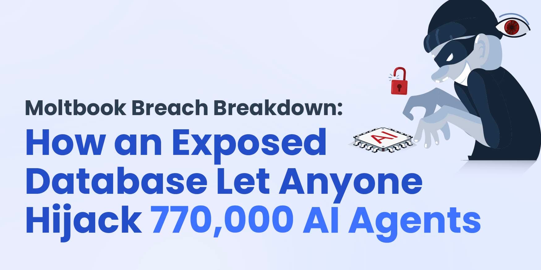 Moltbook Breach Breakdown: How an Exposed Database Let Anyone Hijack 770,000 AI Agents
image