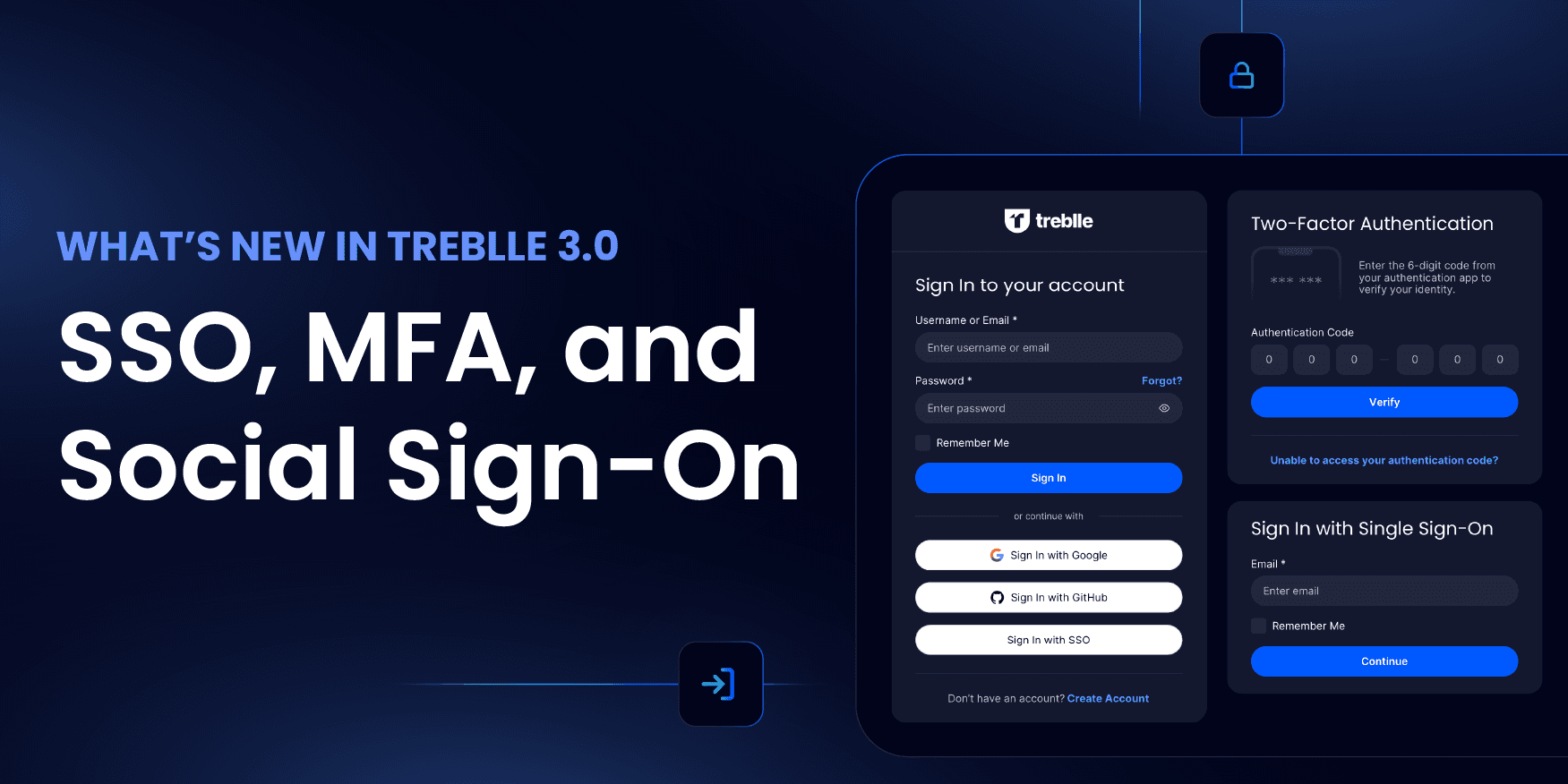 What’s New in Treblle 3.0: SSO, MFA, and Social Sign-On image