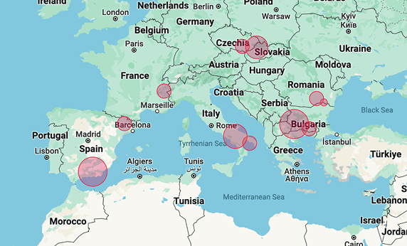 Latency Map