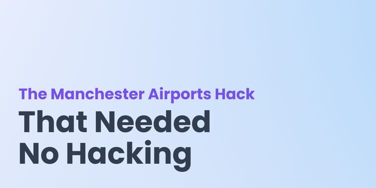 The Manchester Airports breach didn't need a hacker. It needed an API key nobody was watching