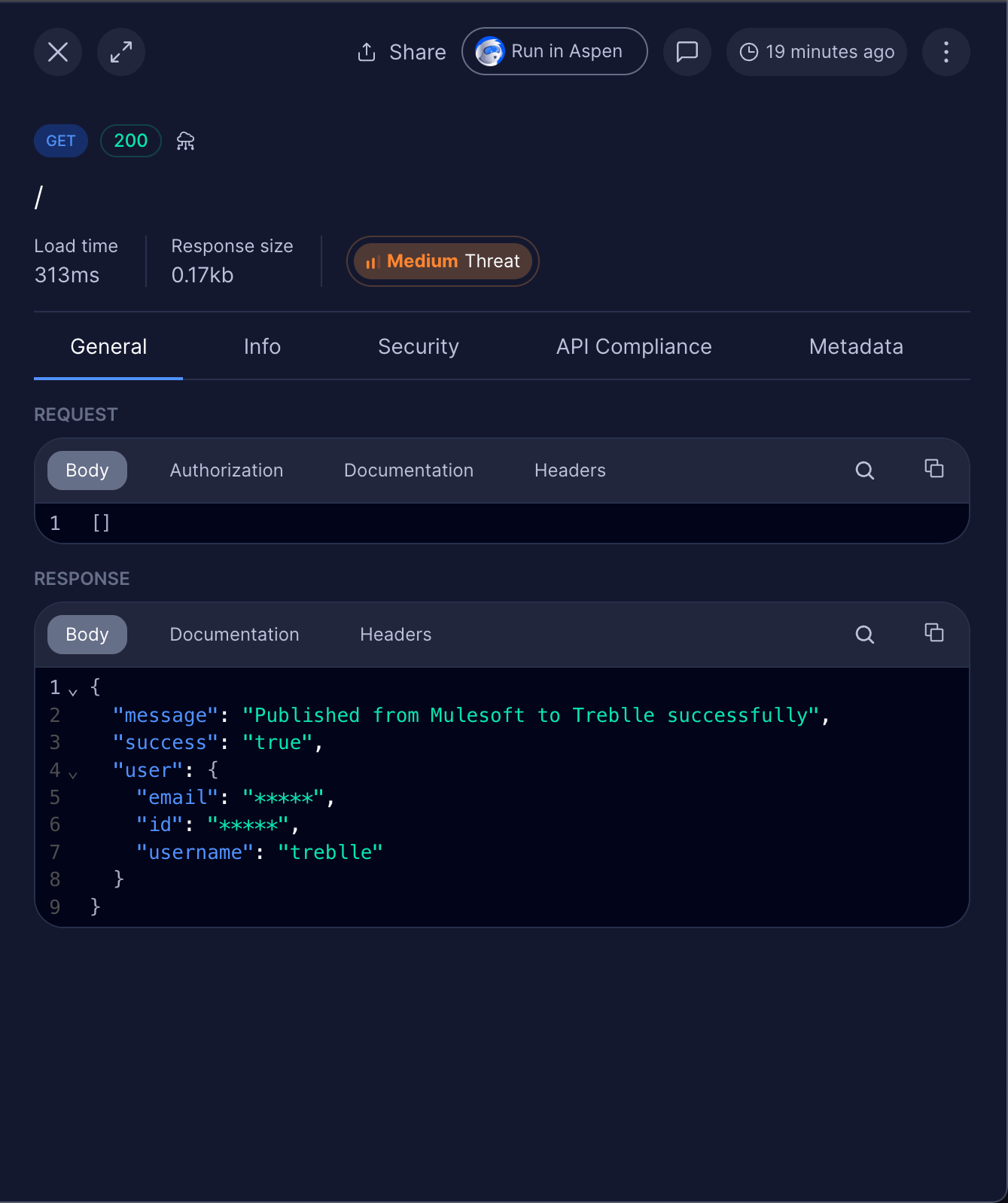 Treblle Masking